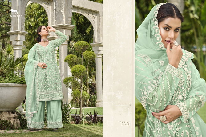 Vedika 2 By Senhora Palazzo Designer Salwar Suits Wholesale Shop In Surat